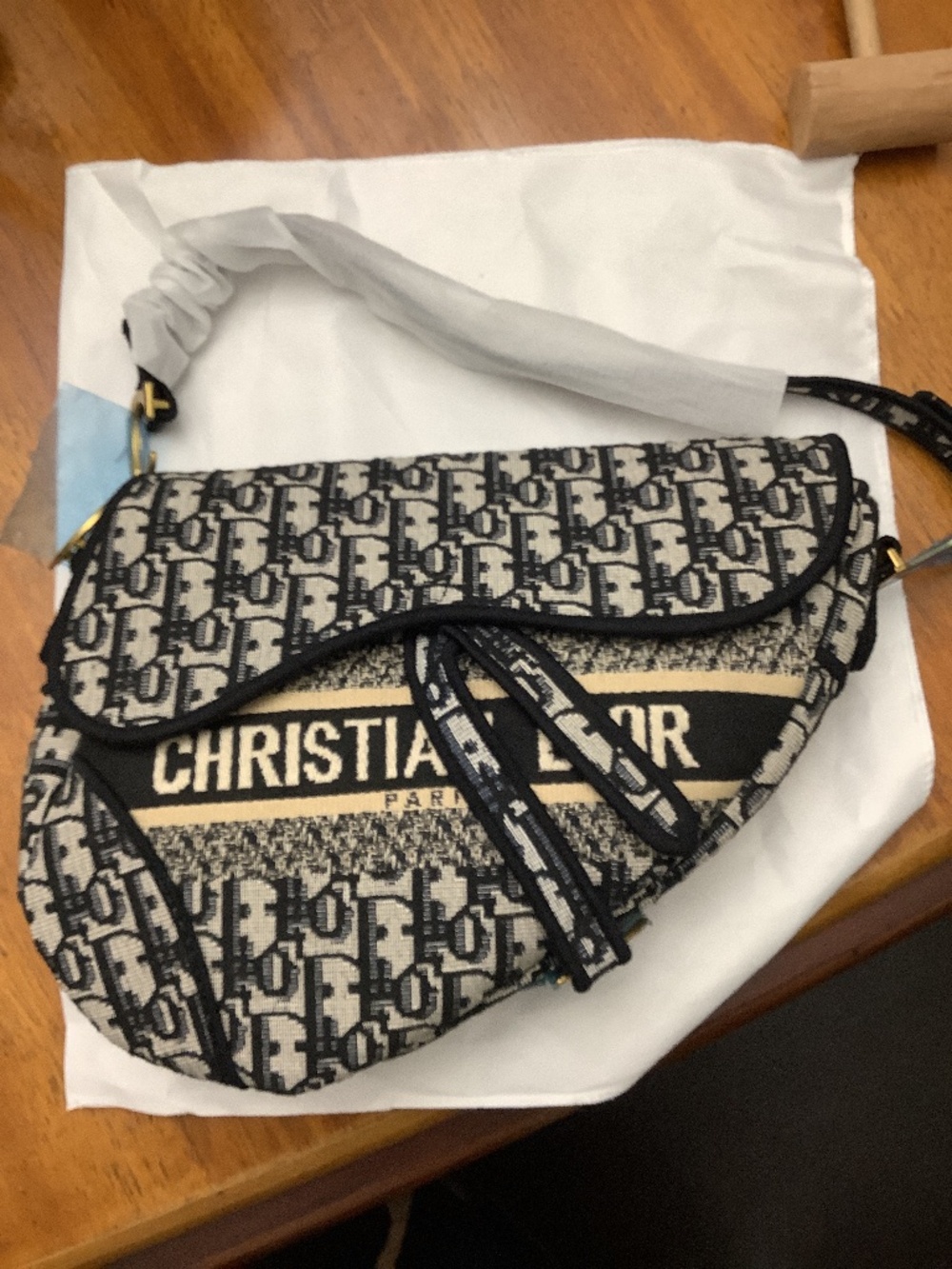 Saddle Logo Handbag